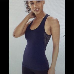 NWT Fabletics Seamless Openwork Tank